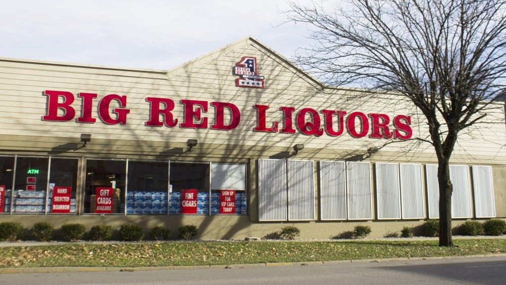 Big Red Liquors is located on North College Avenue. Big Red Liquors launched its own delivery app Aug. 20 with on-demand alcohol delivery and mobile ordering for in-store pick up.