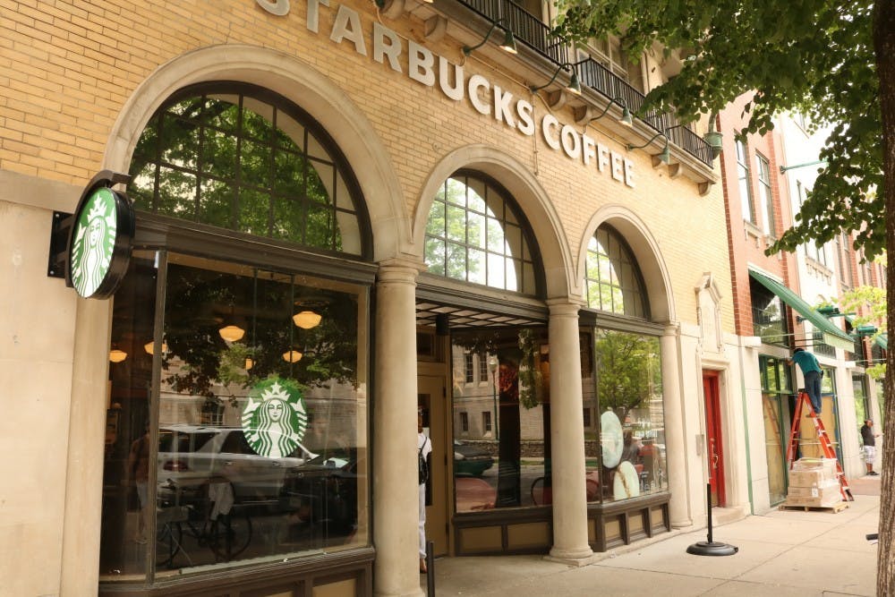 <p>The Starbucks on Indiana Avenue is pictured. </p>