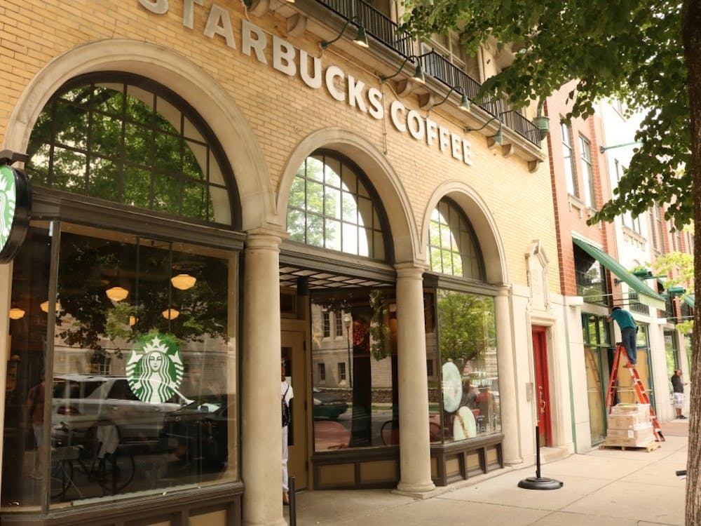The Starbucks on Indiana Avenue is pictured. 