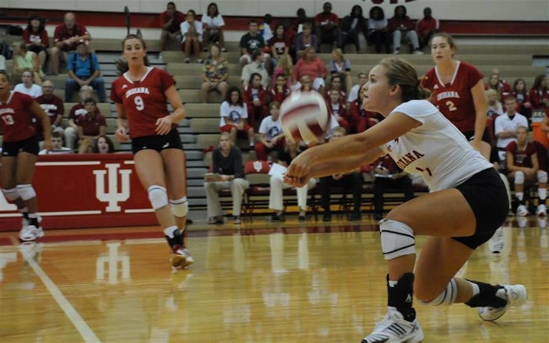Volleyball Indiana Daily Student