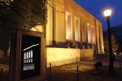 COURTESY PHOTOThe IU Auditorium, built in 1938 and renovated in 1997, has seen a long history of prestigious performances, including Red Skelton and "Les Miserables." 