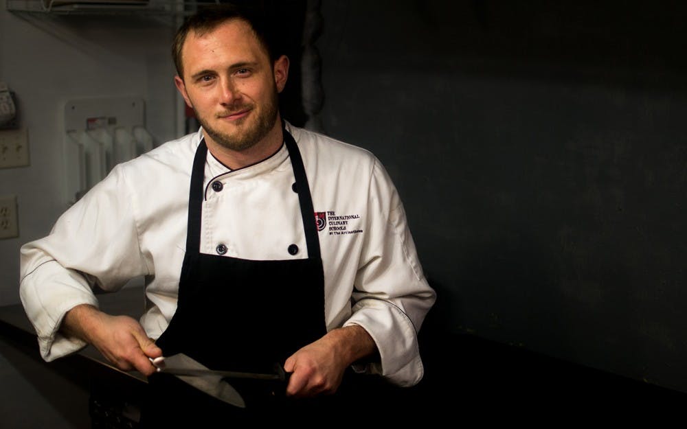 Chef Zack Johnson started running his mobile kitchen, Greenskeeper Foods, with his brother Josh after both experienced working in professional kitchens. Greenskeeper Foods will soon become part of the collection of weekly food vendors at the Farmers' Market.&nbsp;