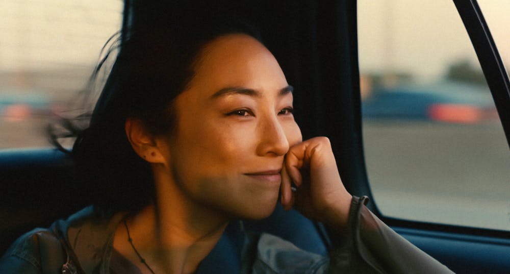 <p>Greta Lee plays Nora in &quot;Past Lives.&quot; In the movie, two childhood friends reunite in New York for one week, confronting the meaning of destiny, love and the choices that make a life.</p>