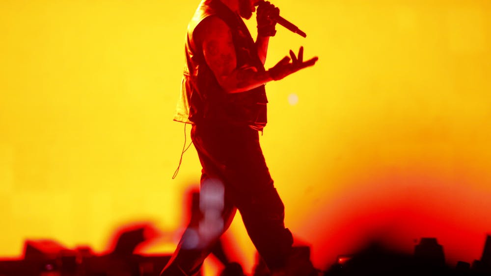 Drake performs during Lollapalooza Chile 2023 on March 18, 2023, in Santiago, Chile. Amazon Music announced Drake&#x27;s newest album &quot;For All the Dogs&quot; would premiere Aug. 25, but the album has not yet been released. 