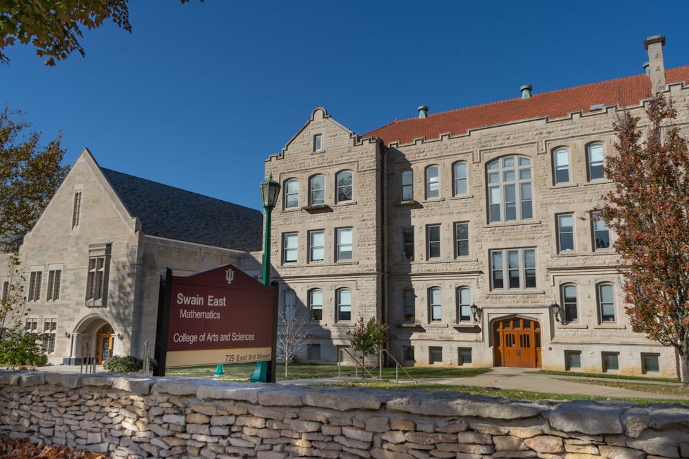 <p>Mathematics building Swain East is seen Oct. 16, 2022. IU graduate Philip Dybvig graduated with bachelor&#x27;s degrees in math and physics in 1976, and he was awarded the 2022 Nobel Prize in Economic Sciences Oct. 10, 2022.</p>