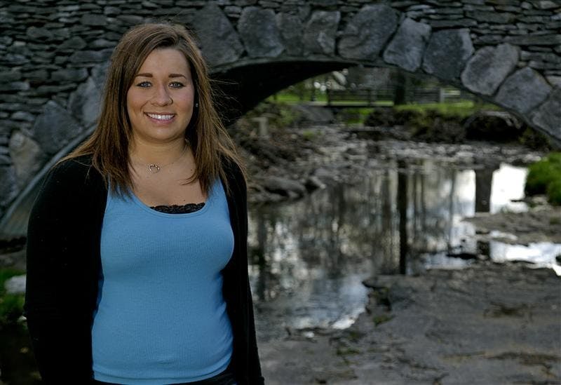 When Sarah Mordis was 18-years-old and a recent high school graduate, she suffered from a stroke. She spent 16 days in a rehabilitation center and went to physical and occupational therapy three times a week throughout the summer before her freshman year. She's currently a senior at IU and ready to graduate.