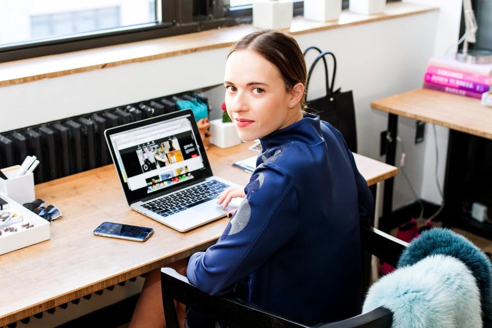 Amy Levin, IU graduate and creative director of CollegeFashionita, founded the website in 2009 for college students interested in fashion, beauty, decor, and lifestyle trends. 