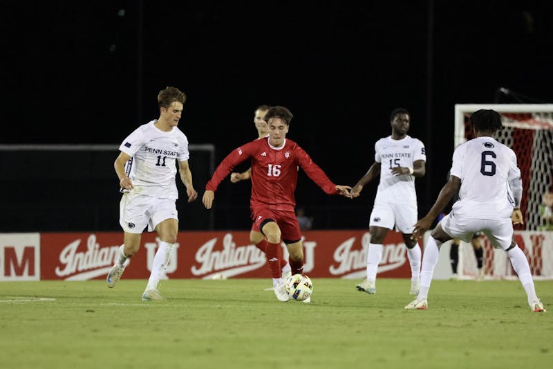 ‘Felt like a dream’ Heuer’s brace earns Indiana men’s soccer 20 win