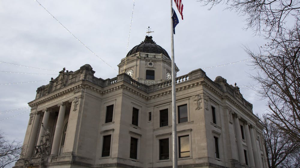 The Monroe County Courthouse is located at 100 W. Kirkwood Ave. Three City of Bloomington workers have tested positive for COVID-19 since March 25, the city announced in a press release Thursday. 