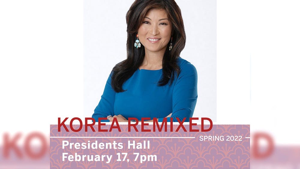 A photograph promoting Juju Chang&#x27;s event is pictured. Juju Chang will have a discussion about her career and experience in journalism at 7 p.m. Thursday in Presidents Hall.