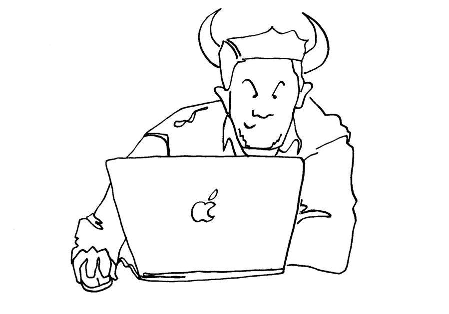 Spreading hate online