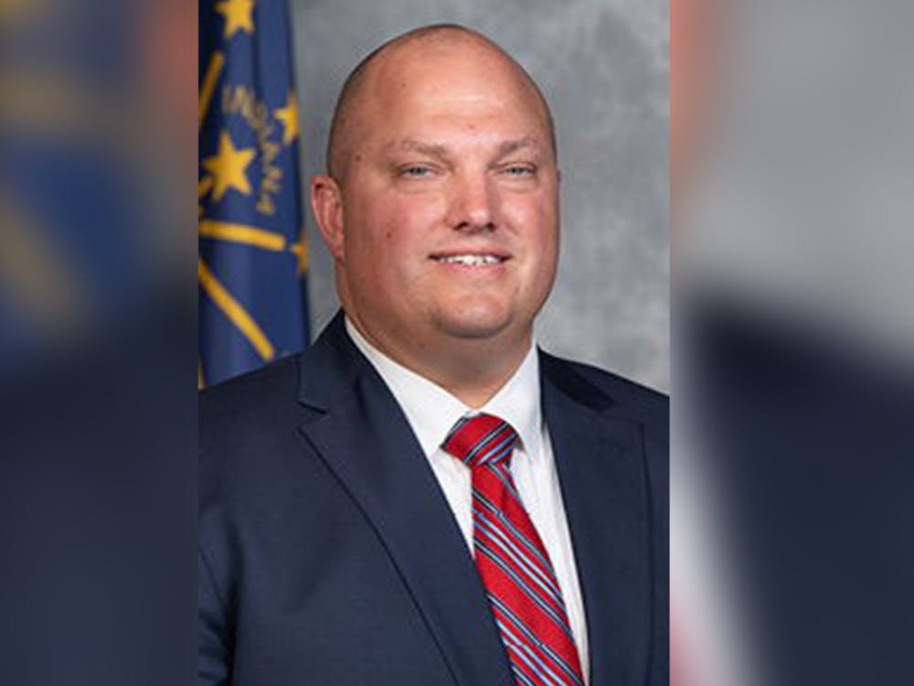 A headshot of Sen. Tyler Johnson, R-District 14, is shown. Johnson, an emergency room physician, is facing allegations of malpractice after 20-year-old patient, Esperanza Umana, died less than an hour after his care in 2018.