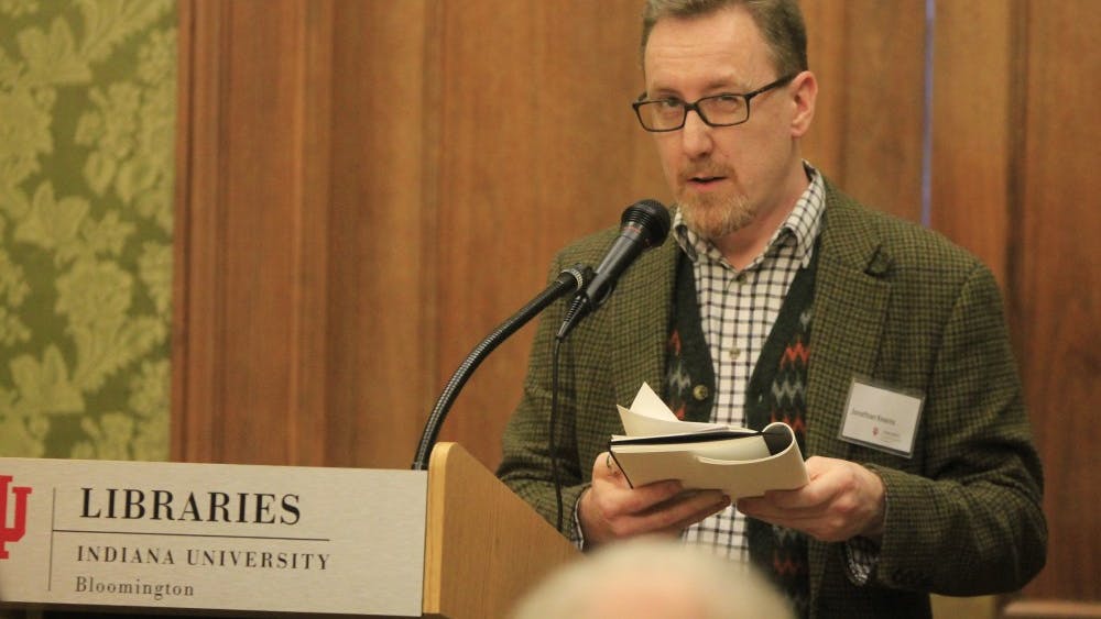 Bookseller Jonathan Kearns reminisces on his first time reading "Frankenstein." In his talk at the Lilly Library on Thursday, he discussed the origins of “Frankenstein” and the eccentricities of Mary Shelley’s circle of friends.