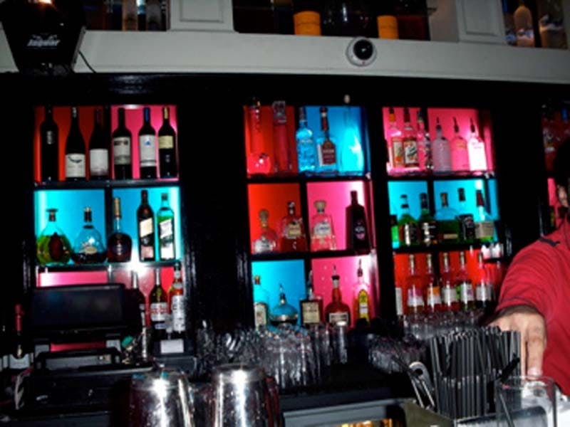 London's swanky bar The Electric Birdcage is no Kilroy's Bar and Grill. 