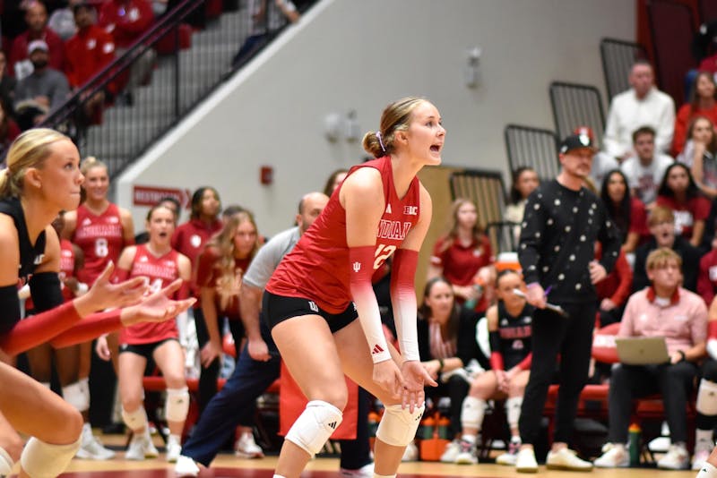 Indiana volleyball suppressed by Purdue defense in regular season finale
