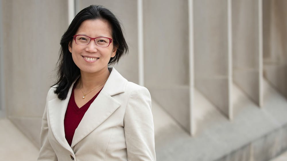 Hui-Chen Lu, director of the IU Gill Center for Biomolecular Science, poses for a portrait. Lu and other neuroscientists at the center received more than $2 million from the National Institute on Drug Abuse in April to study the impact of cannabis use during adolescence.