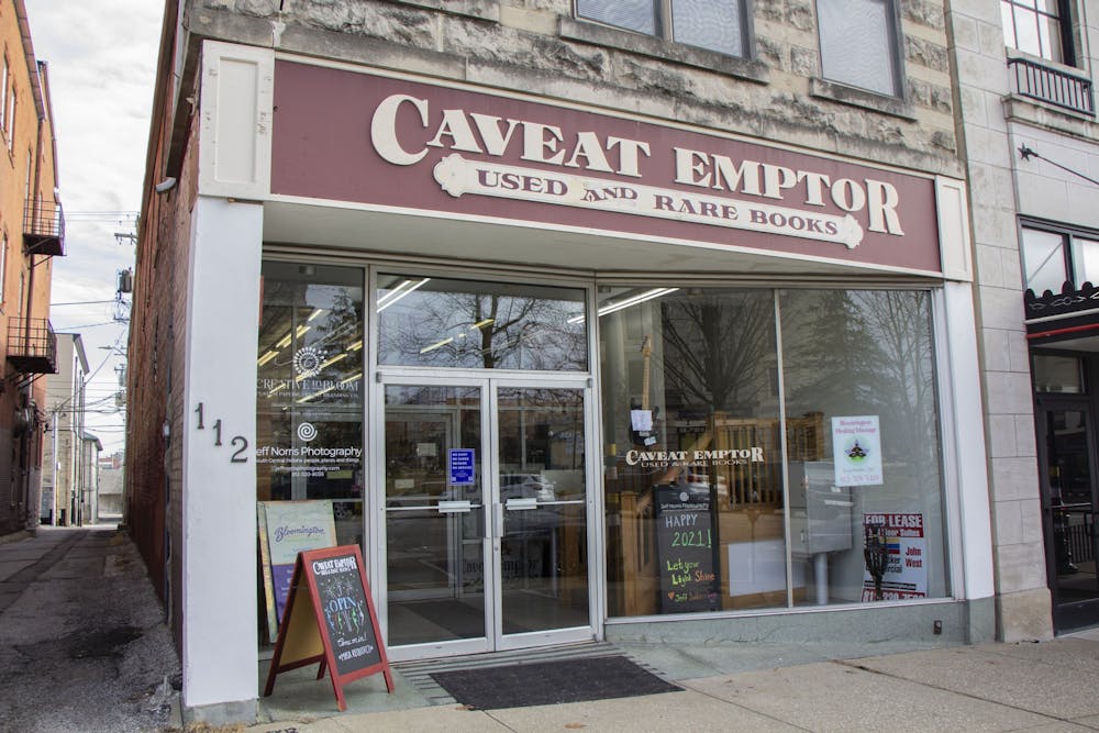 <p>Caveat Emptor Used and Rare Books is located at 112 N. Walnut St. The store is local to Bloomington and has been open since 1971. </p>