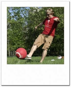  Yeah, I played soccer 