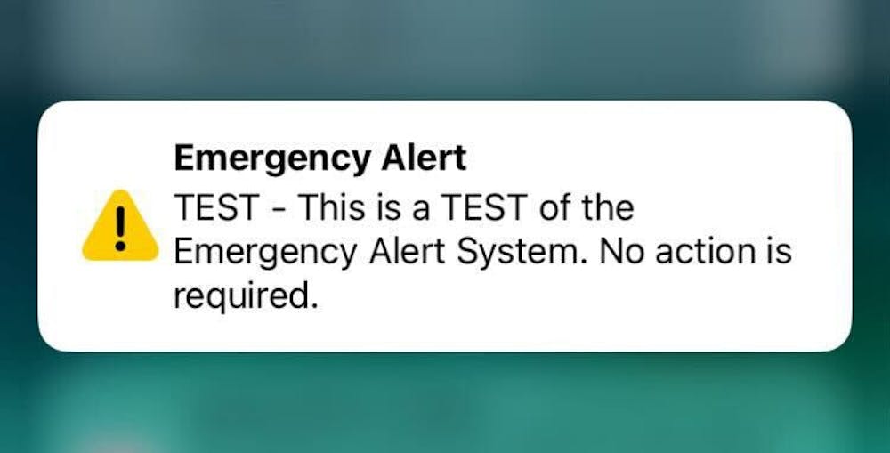 Nationwide Emergency Alert Test to occur in October - Indiana Daily Student