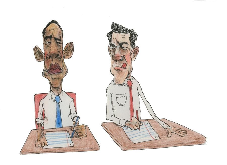 obama and romney