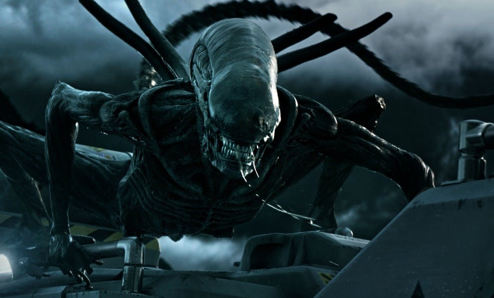 A xenomorph attacks in "Alien: Covenant," the latest film in the 38-year-old sci-fi horror franchise.