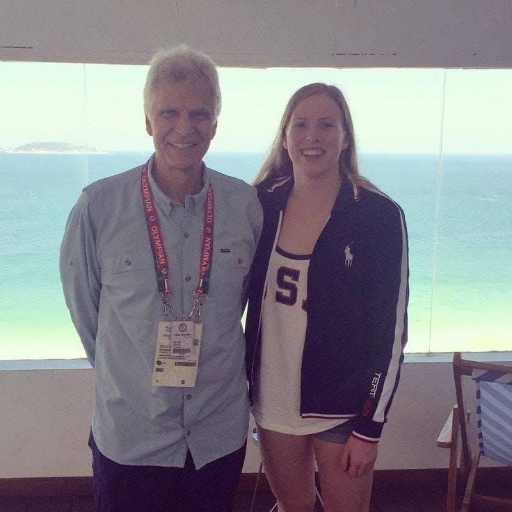 Lil and Mark Spitz in Rio.jpg