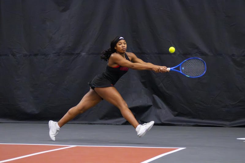 Indiana women’s tennis swept in weekend slate