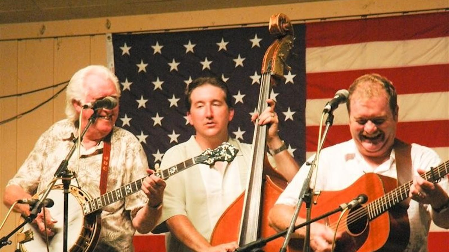 Members of the bluegrass band Longview perform Friday night at the 43rd annual Bill Monroe Bluegrass Festival in Bean Blossom, Indiana. The festival included eight days and nights of music and is the oldest continuous running bluegrass festival in the world.