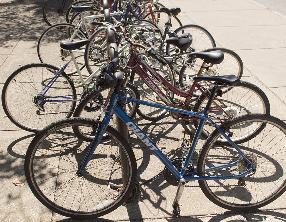 The Crimson Cruisers program provides free bikes to students, staff and faculty each semester.