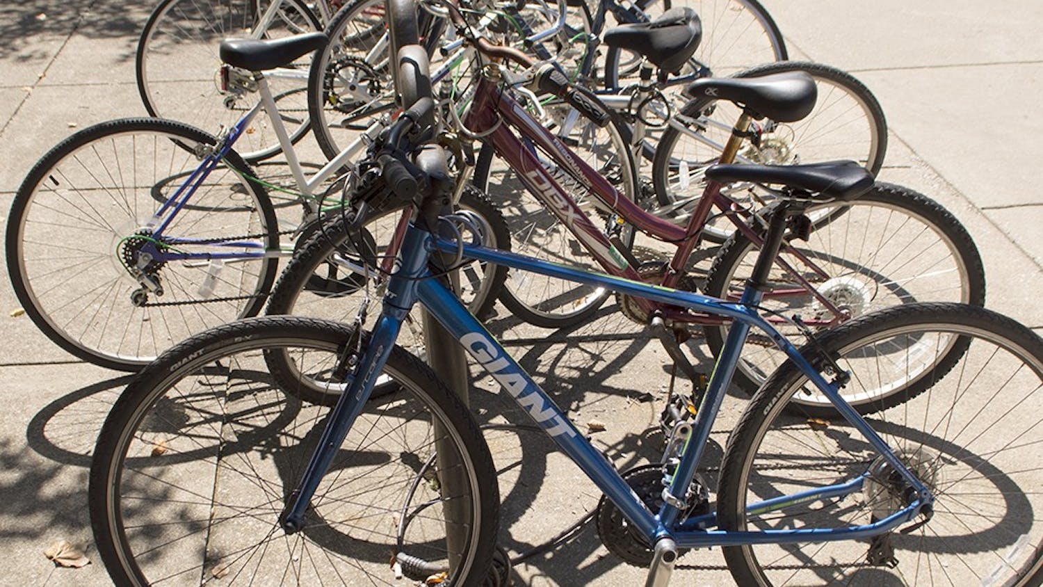 The Crimson Cruisers program provides free bikes to students, staff and faculty each semester.