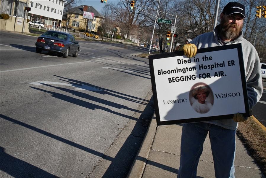 Hospital Protest