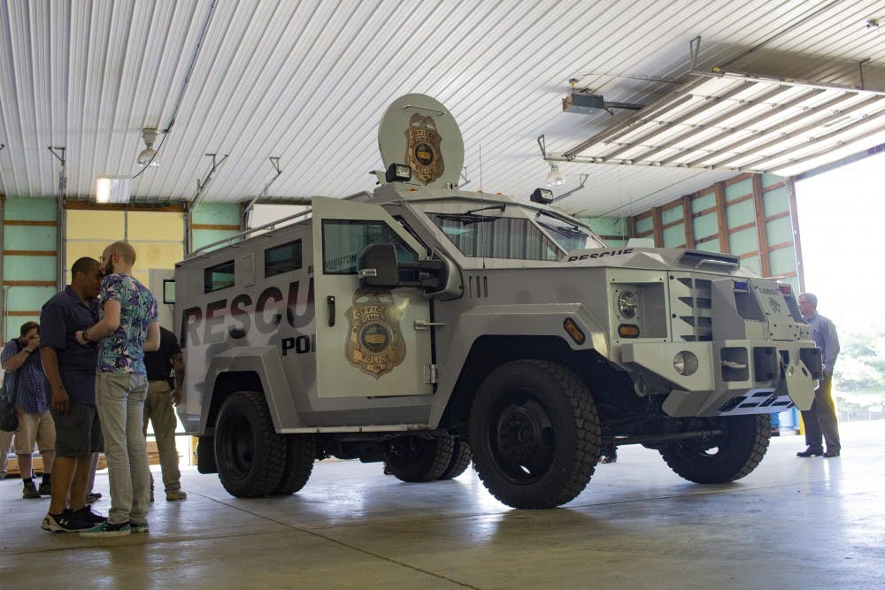 Bloomington S New Armored Truck Wastes Taxpayer Money And Further Militarizes Police Indiana Daily Student