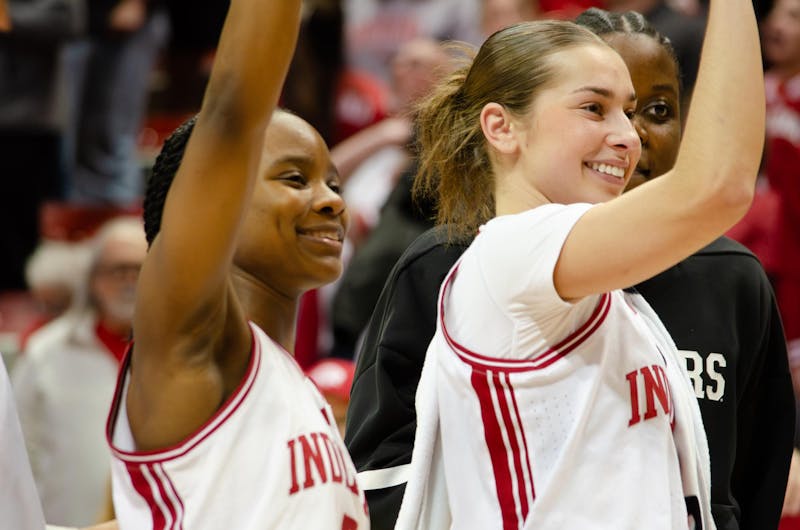‘I love you’: Emotions run high in Indiana women’s basketball win to close regular season