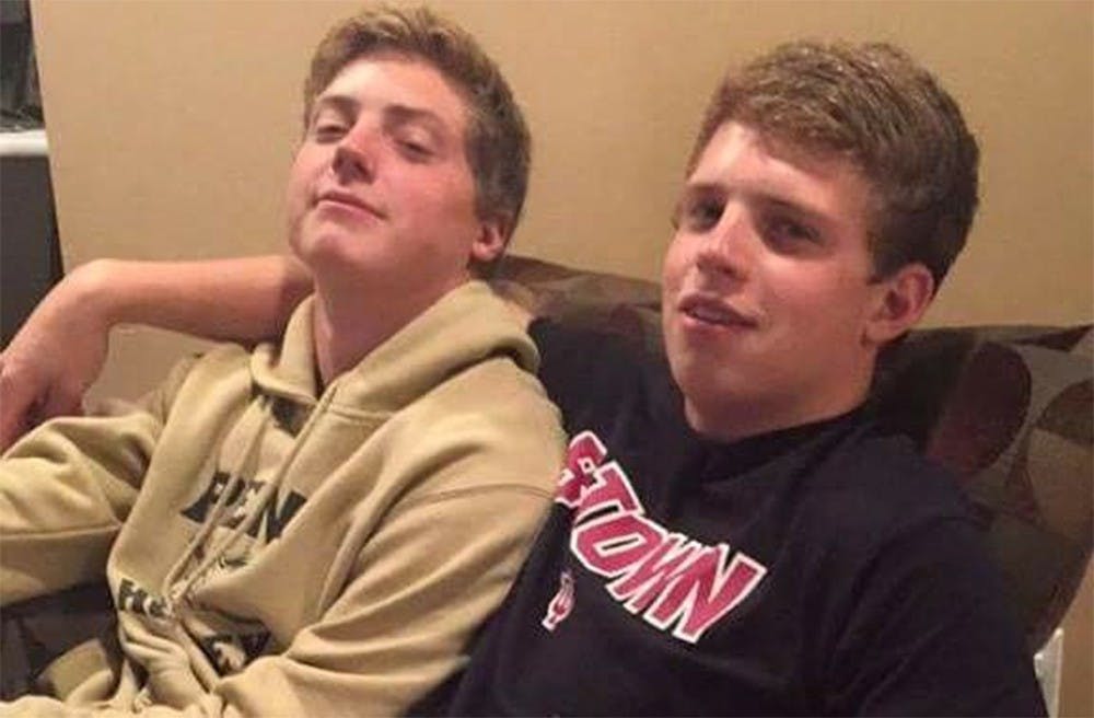 From left, Jack and Nick Savage.