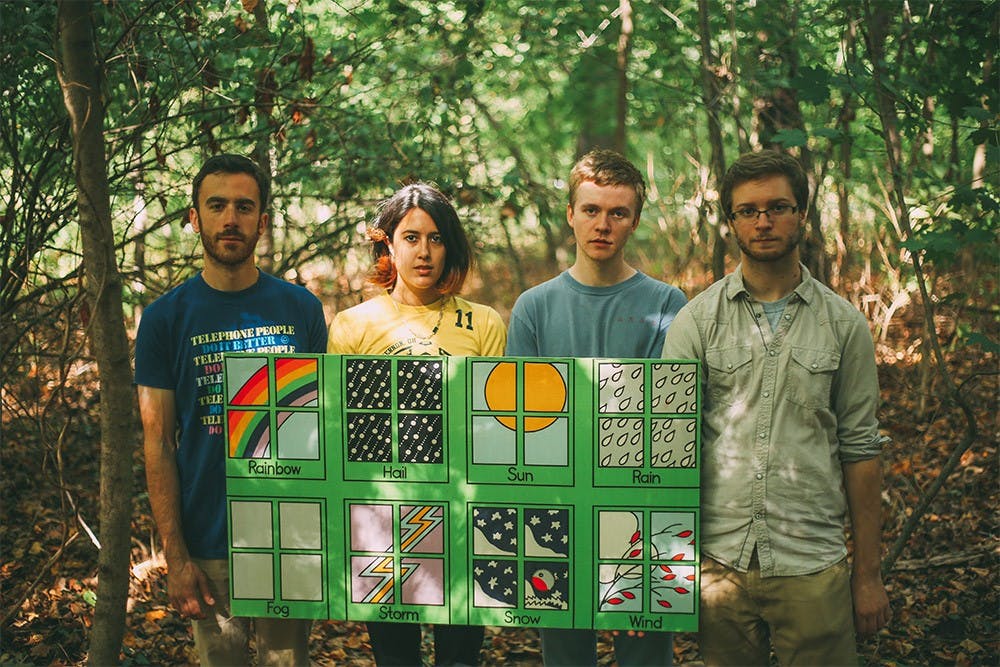 New Jersey-based alt-country band Pinegrove will play Friday at Uel Zing Coffee. The group released its debut LP, “Cardinal,” in February.