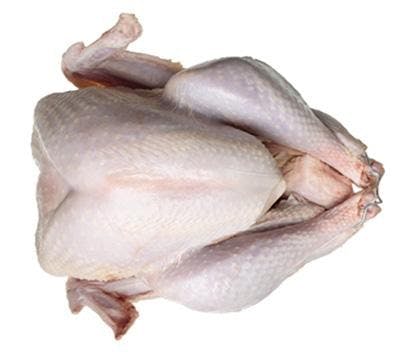 Raw turkey