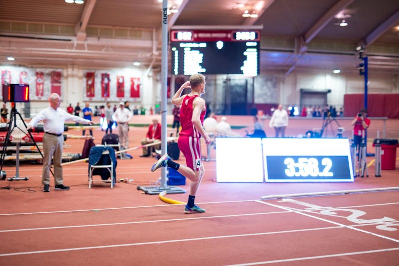 PHOTOS Indiana track and field sets 26 personal records in home