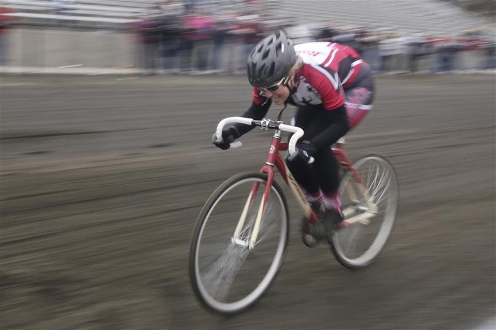 Students compete in IU's Little 500 race every year to raise money for working student scholarships.