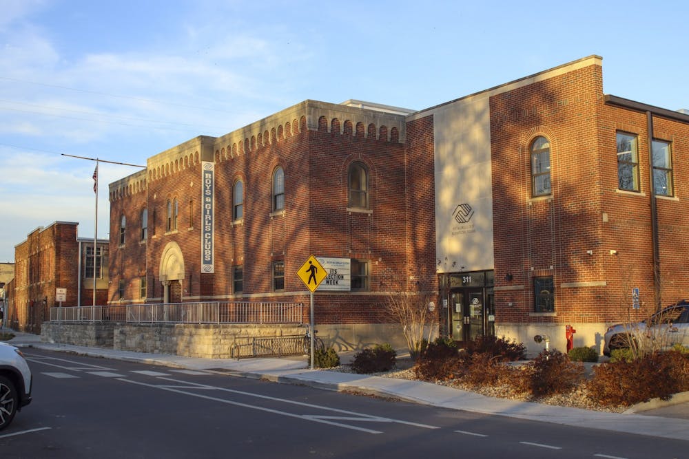 <p>The Bloomington Boys and Girls Club is seen Nov. 8, 2022, on South Lincoln Street. The Club will host its annual Thanksgiving dinner Nov. 17.</p>