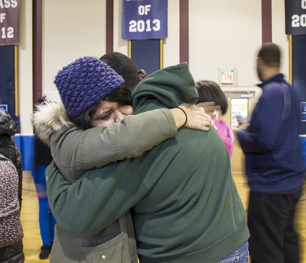 The TEAM Academy and IU students say goodbye.