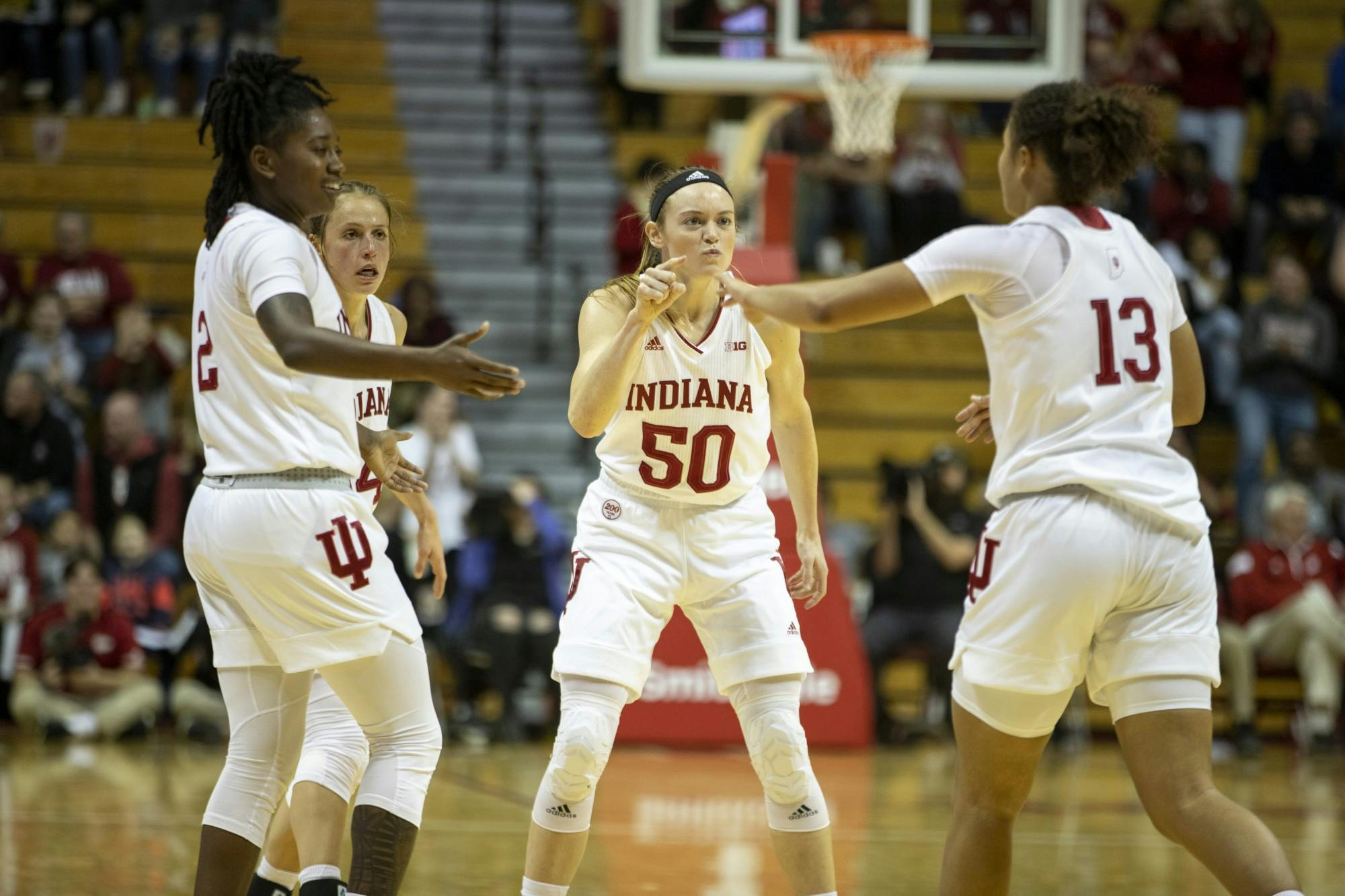GALLERY: No. 14 IU women's basketball crushes North Florida 72-45