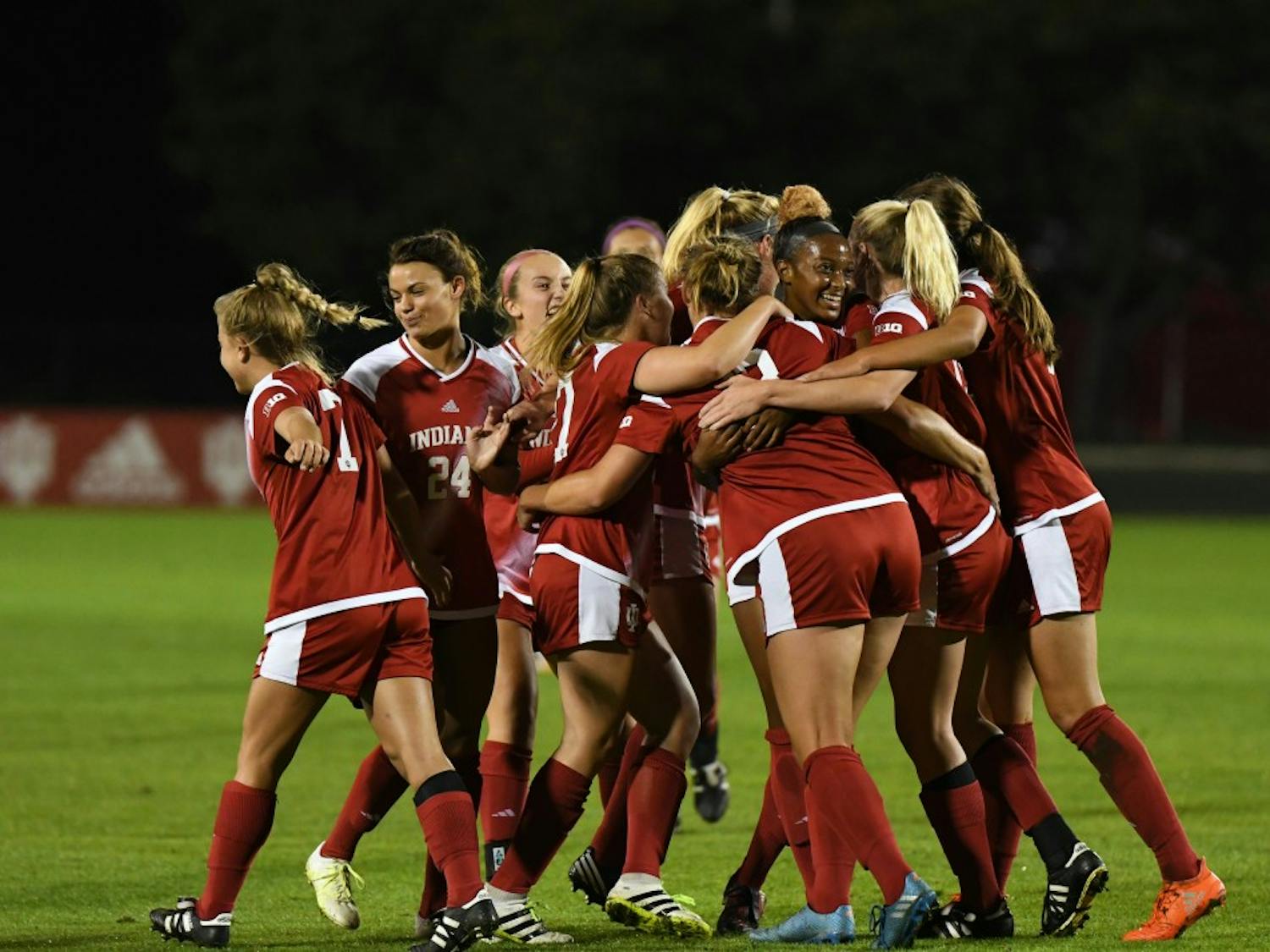 GALLERY: IU women's soccer wins 2-1 over Iowa