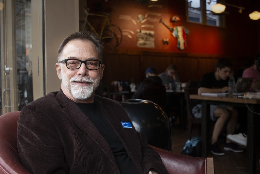 <p>﻿Ron Smith is running for the Bloomington City Council’s District 3 seat. Smith has spent most of his life as an advocate for underrepresented populations in Indiana. </p>