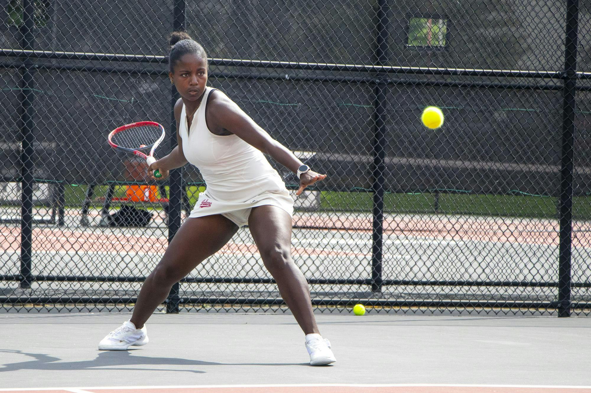 PHOTOS: Indiana women's tennis loses to Ohio State on senior day