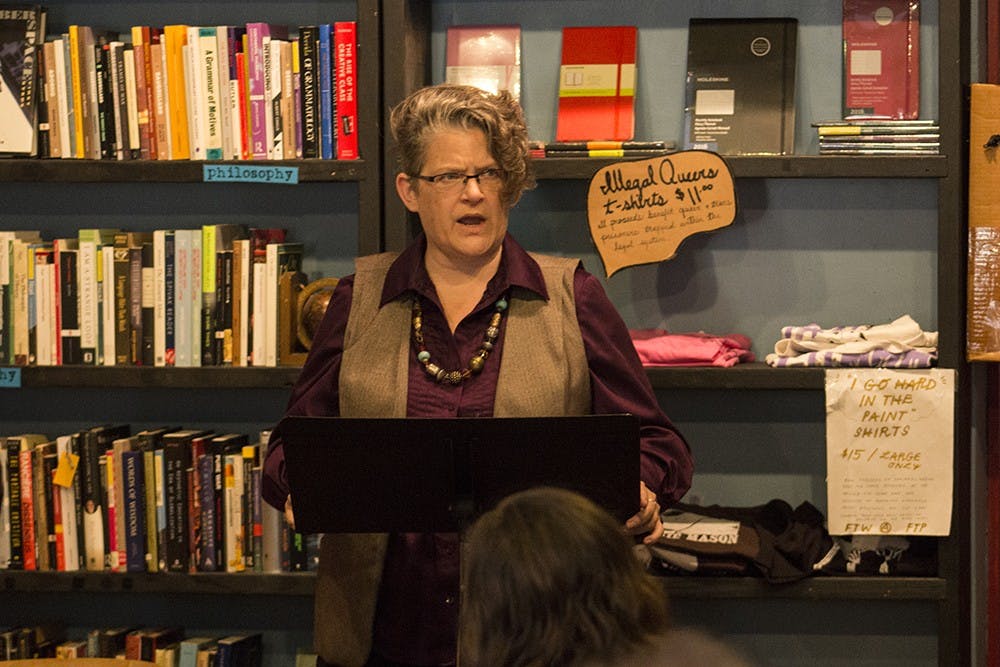 Boxcar books hosts te first Sunday prose series reading on Sunday evening. Shayne Laughter reads "Emmonsburg Road".