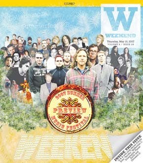 Find out why you need to get to know these Lonely Hearts Club bands. Click here or scroll down to WEEKEND's Lollapalooza, Summer Camp and Summerfest coverage. (Photo illustration by Mark Koenig)