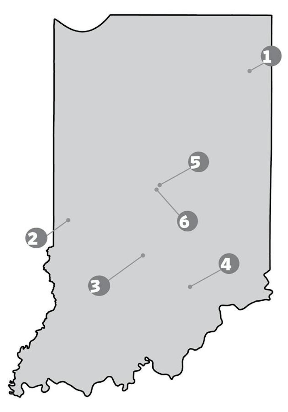Indiana Map
