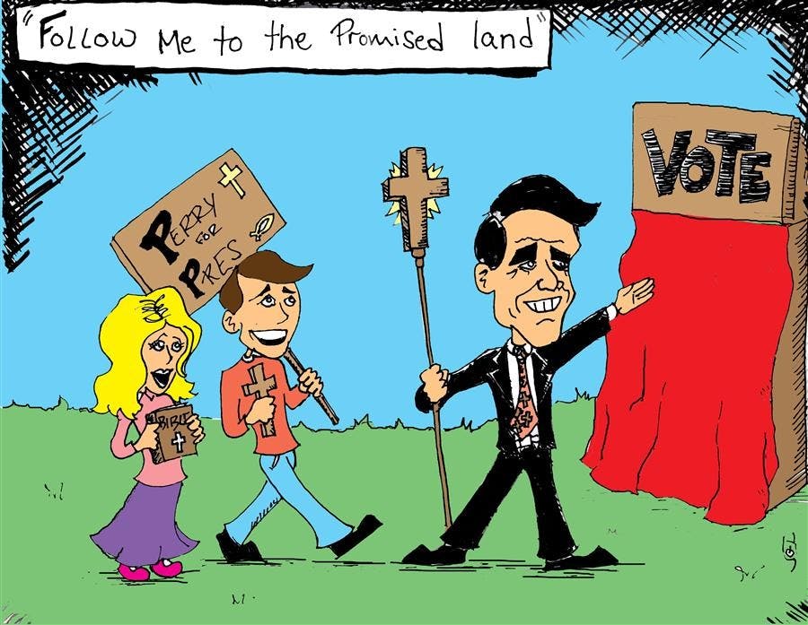 Rick Perry saves
