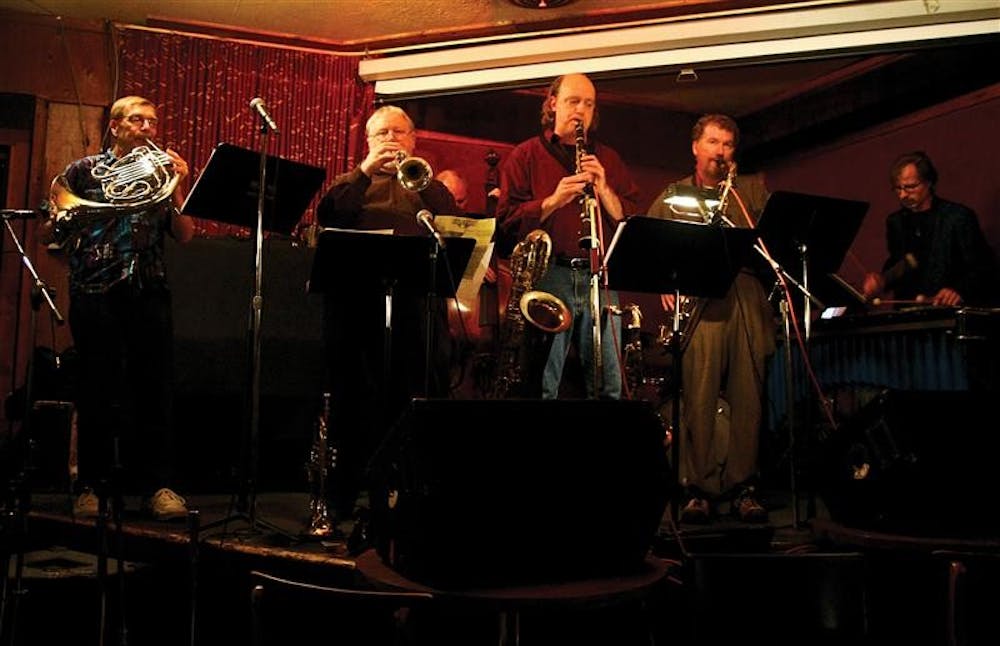 Members of Üt Haus perform May 18, 2008 at Bear's Place. Üt Haus celebrated 18 years of playing Jazz last summer, in the Fables concert series, which has been held at Bear's Place.