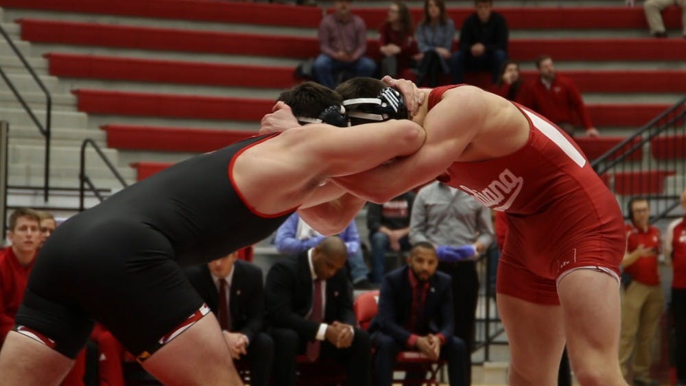 IU vs. Maryland Wrestling